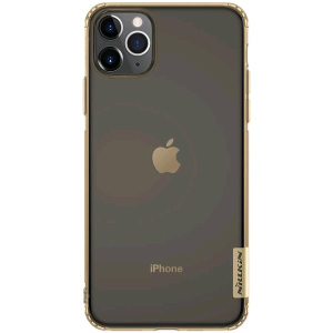 Nillkin Накладка Nature TPU case для Apple iPhone 11 Pro Max (Цвет-коричневый) 4695 (Р) - фото 103570