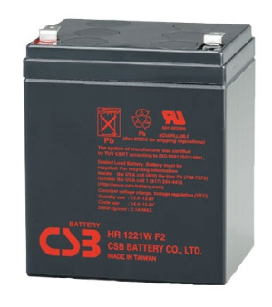 Батарея для ИБП CSB HR 1221W F2 12В 5Ач - фото 119808