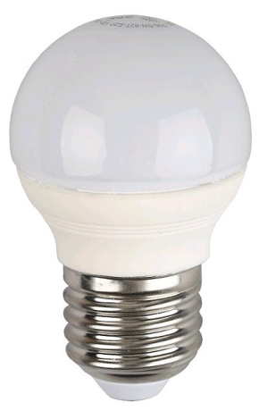 ЭРА LED smd P45-5w-827-E27, теплый свет, лампа светодиодная - фото 125120