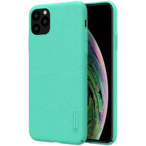 Nillkin Накладка Super Frosted Shield для Apple iPhone 11 Pro Max (Цвет-зеленый) 4183 (Р) - фото 127165
