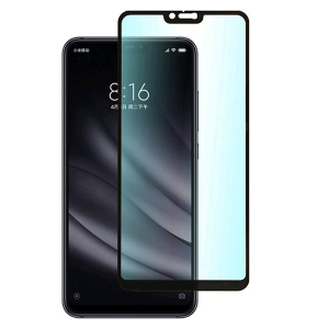 skinBOX Защитное стекло  full screen для Xiaomi Mi 8 Lite (Цвет-черный), (Р) (2442) - фото 132260