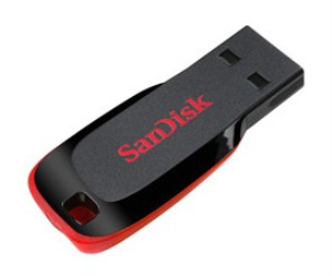 Sandisk 32Gb Cruzer Blade SDCZ50-032G-B35 USB2.0 черный/красный - фото 134767