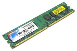 Память DDR2 2Gb 800MHz Patriot PSD22G80026 RTL PC2-6400 CL6 DIMM 240-pin 1.8В - фото 140324