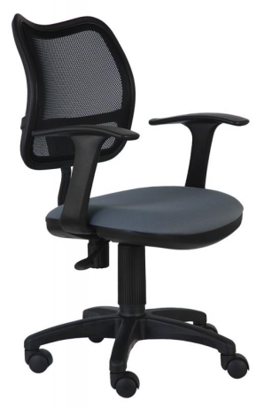 Кресло Бюрократ CH-797AXSN/26-25 спинка сетка черный сиденье серый 26-24 - фото 14283