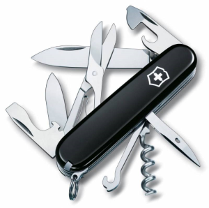 Нож перочинный Victorinox Climber (1.3703.3) 91мм 14функций черный Картонная коробка - фото 157454