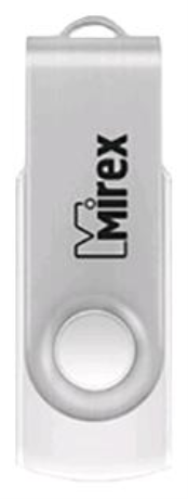 Mirex Swivel, USB 2.0 16GB  Белый - фото 16215