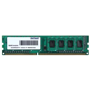 Память DDR3 4Gb 1333MHz Patriot PSD34G133381 RTL PC3-10600 CL9 DIMM 240-pin 1.5В - фото 163979