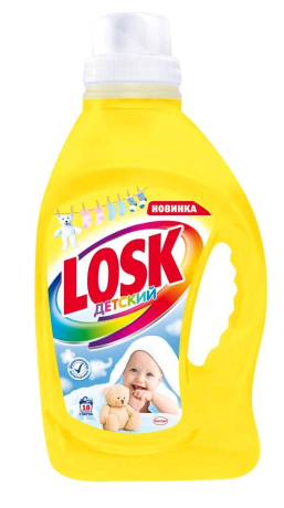 LOSK Детский гель для стирки 1,17л - фото 167559