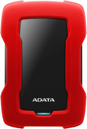 A-Data USB 3.0 1Tb AHD330-1TU31-CRD HD330 DashDrive Durable 2.5" красный - фото 168990
