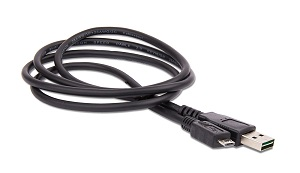 Кабель TVC microUSB B (m) USB A(m) 1.5м черный - фото 169786