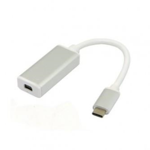 Адаптер Buro USB Type-C (m)-miniDisplayPort (f) белый (BHP RET TPC_MDP) - фото 191990