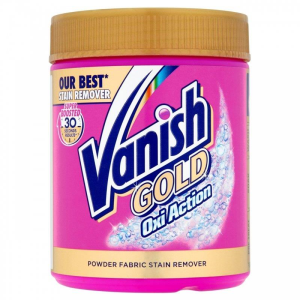 Vanish Gold OXY Пятновыводитель Порошок, розовый 500гр - фото 22894