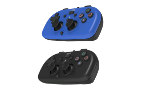 PS4 Набор геймпадов HORIPAD MINI (BLACK) и HORIPAD MINI (BLUE) + подарок(HR-55) - фото 26693