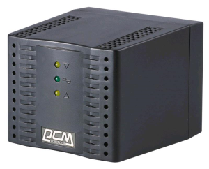 Powercom TCA-1200 600Вт 1200ВА черный - фото 44993