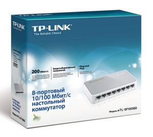 TP-LINK TL-SF1008D switch - фото 51100