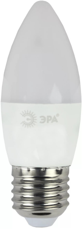 Эра ECO LED B35-6W-827-E27, Теплый свет, Лампа свеча светодиодная (Б0020620) - фото 6188