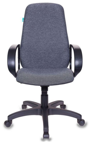 Кресло руководителя Бюрократ CH-808AXSN/G темно-серый - фото 62120