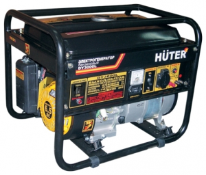 Huter DY3000L, Электрогенератор бензиновый, 2.5кВт (64/1/4) - фото 6229