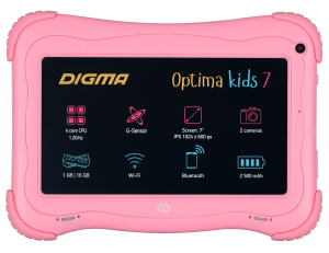 Digma Optima Kids 7 розовый - фото 68524