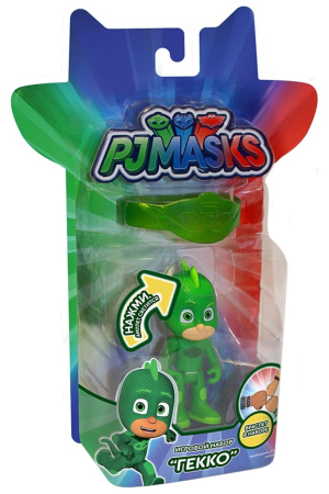 PJ masks Игровой набор фигурка,браслет "Гекко" - фото 70072