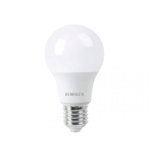 Eurolux LL-E-A60-11W-230-4K-E27, Лампа светодиодная, груша, нейтральный свет - фото 730841