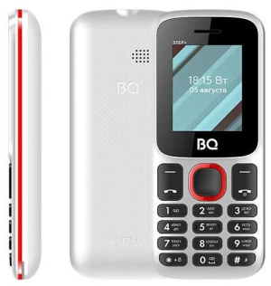 BQ 1848 Step+ White+Red - фото 733338