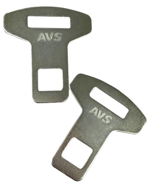 AVS BS-002 Заглушка ремня безопасности, комплект - фото 73959