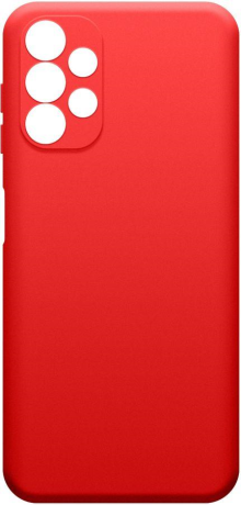 BoraSCO Чехол Microfiber Case для Samsung Galaxy A13 (4G) красный - фото 750357