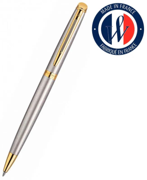 Waterman Hemisphere Steel GT M, премиальная шариковая ручка, с/ч стерж., подар. коробка (CWS0920370) (1828987) - фото 754698