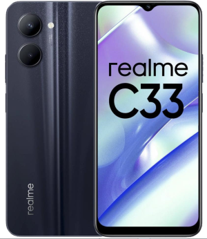 Realme C33 3/32Гб (RMX3624) Черный - фото 756494