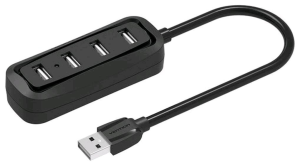 Vention USB 2.0 на 4 п. 1м.(VAS-J43-B100) - фото 757446