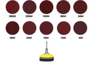 DEKO RT101, Набор шлифовальных кругов для гравера + держатель, 101 предмет (065-0675) - фото 758951