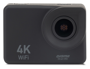 Экшн-камера Digma DiCam 850 черный - фото 760510