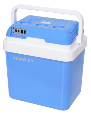 Автохолодильник Starwind CB-112 24л 48Вт голубой/белый - фото 760681