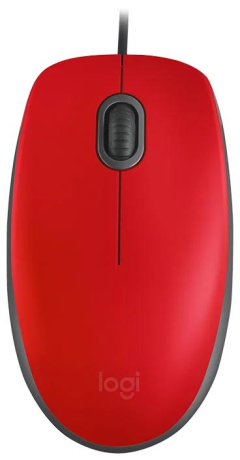 Logitech M110 Silent Red (910-005501) - фото 769991