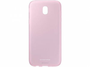 Samsung Чехол (клип-кейс) для Samsung Galaxy J5 (2017) Jelly Cover розовый (EF-AJ530TPEGRU) - фото 79407
