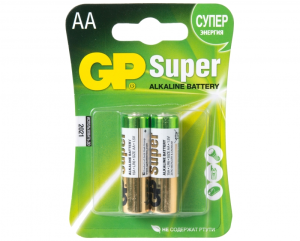 GP Super Alkaline AA (2шт. уп) - фото 80856
