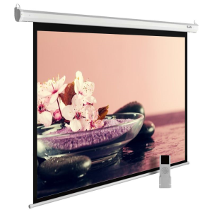 Экран Cactus 270x360см MotoExpert CS-PSME-360x270-WT 4:3 настенно-потолочный рулонный белый (моторизованный привод) - фото 80901