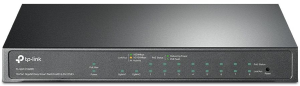 TP-Link TL-SG1210MPE (L2) 10x1Гбит/с 1xКомбо(1000BASE-T/SFP) 8PoE+ 123W настраиваемый - фото 815925