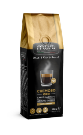 Must Кофе в молотый  CREMOSO ORO 0.25 KG - фото 818585