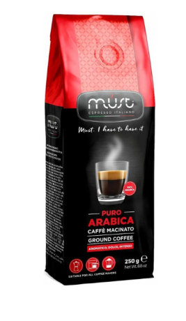 Must Кофе молотый  PURE ARABICA  0.25 KG - фото 818587