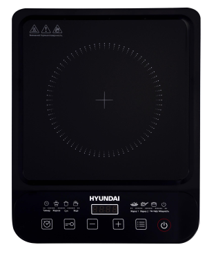 Hyundai HYC-0106 черный стеклокерамика (настольная) - фото 820400