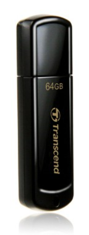 Transcend 64Gb Jetflash 350 TS64GJF350 USB2.0 черный - фото 822992