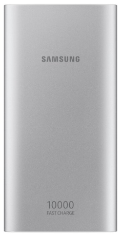 Мобильный аккумулятор Samsung EB-P1100CSRGRU Li-Ion 10000mAh 2A серебристый 2xUSB - фото 85041