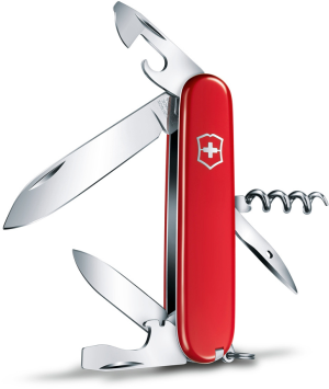 Нож перочинный Victorinox Spartan (1.3603) 91мм 12функций красный Картонная коробка - фото 86373