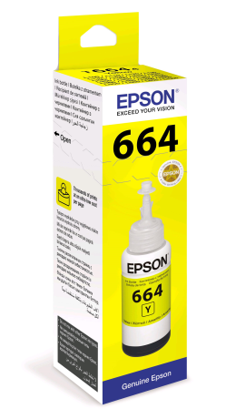 Epson T6644 C13T66444A желтый (70мл) для Epson L100 - фото 87603