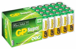 GP Super Alkaline 24A LR03 AAA (40шт)
