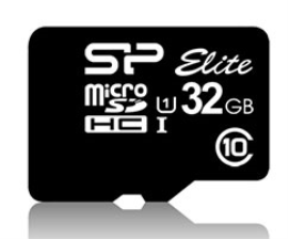 Silicon Power microSDHC 32Gb Class10 SP032GBSTHBU1V10-SP + adapter