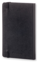 Блокнот Moleskine CLASSIC QP066 Large 130х210мм 240стр. пунктир твердая обложка фиксирующая резинка черный