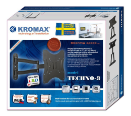 Kromax TECHNO-3 белый 15"-40"